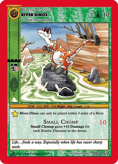 River Dinos [Cryptid Nation: First Edition] | Total Play