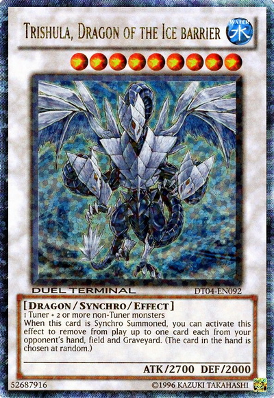 Trishula, Dragon of the Ice Barrier [DT04-EN092] Ultra Rare | Total Play