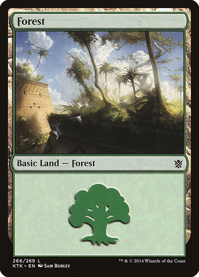 Forest (266) [Khans of Tarkir] | Total Play