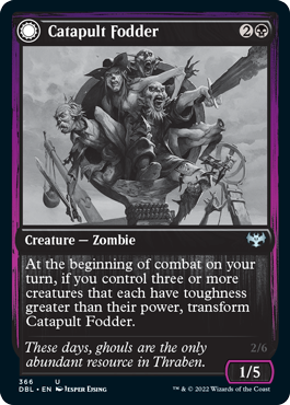 Catapult Fodder // Catapult Captain [Innistrad: Double Feature] | Total Play