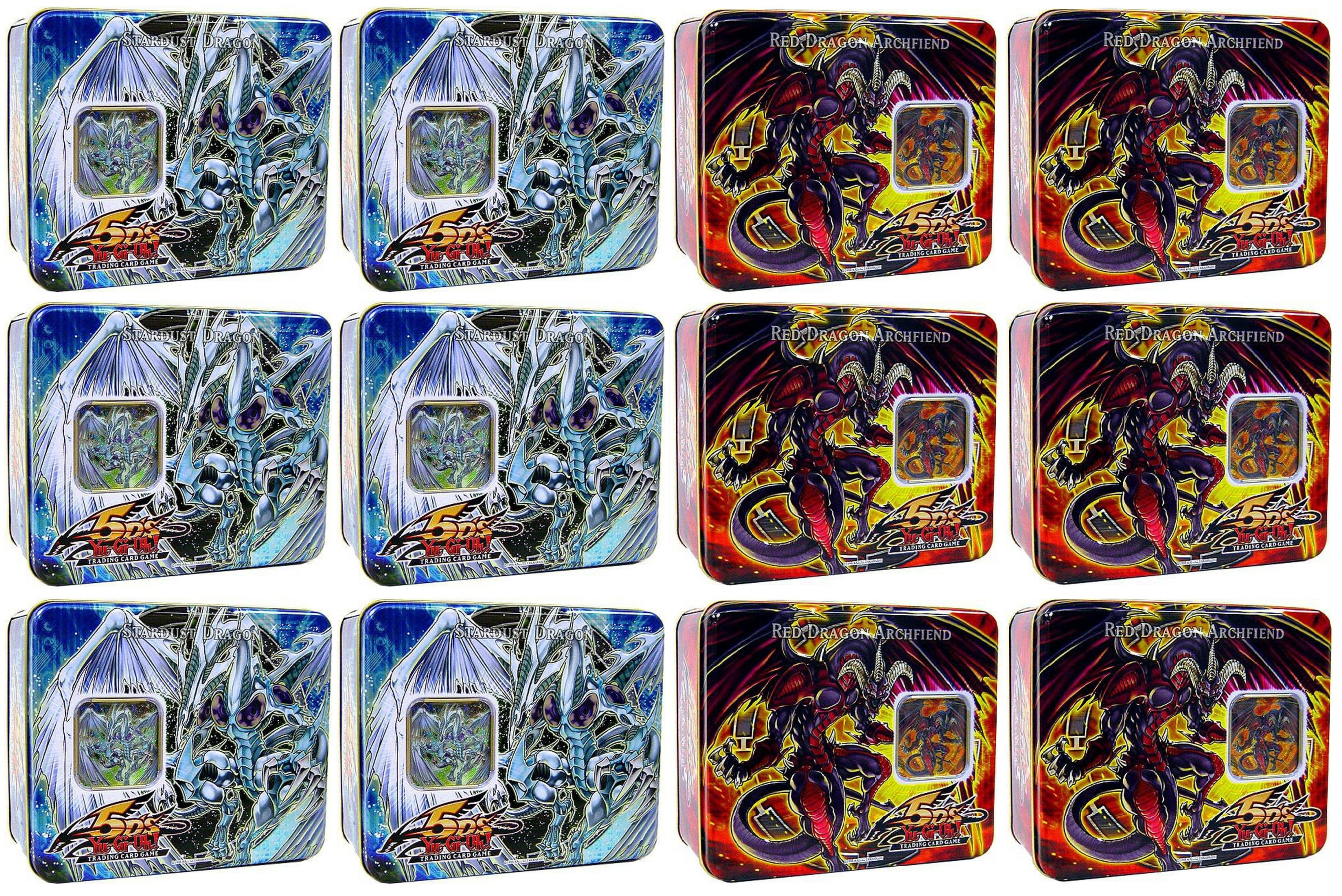 Collectible Tin Display (Red Dragon Archfiend/Stardust Dragon) | Total Play