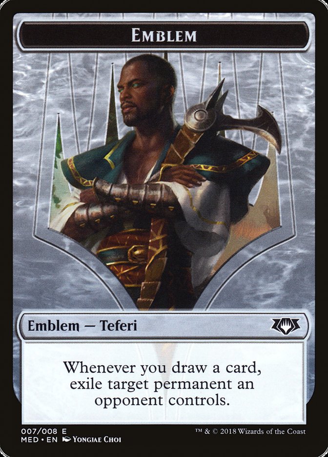 Teferi, Hero of Dominaria Emblem [Mythic Edition Tokens] | Total Play