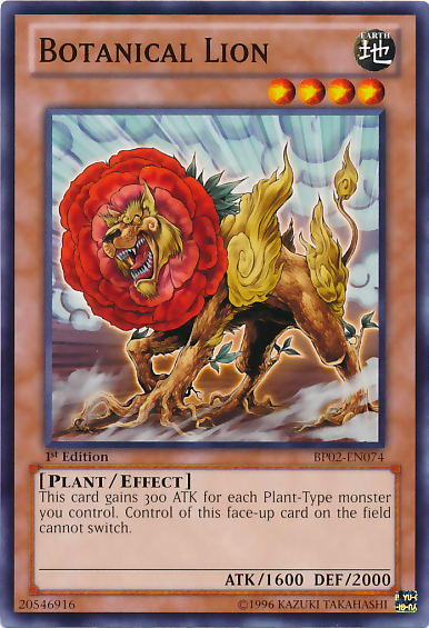 Botanical Lion [BP02-EN074] Common | Total Play