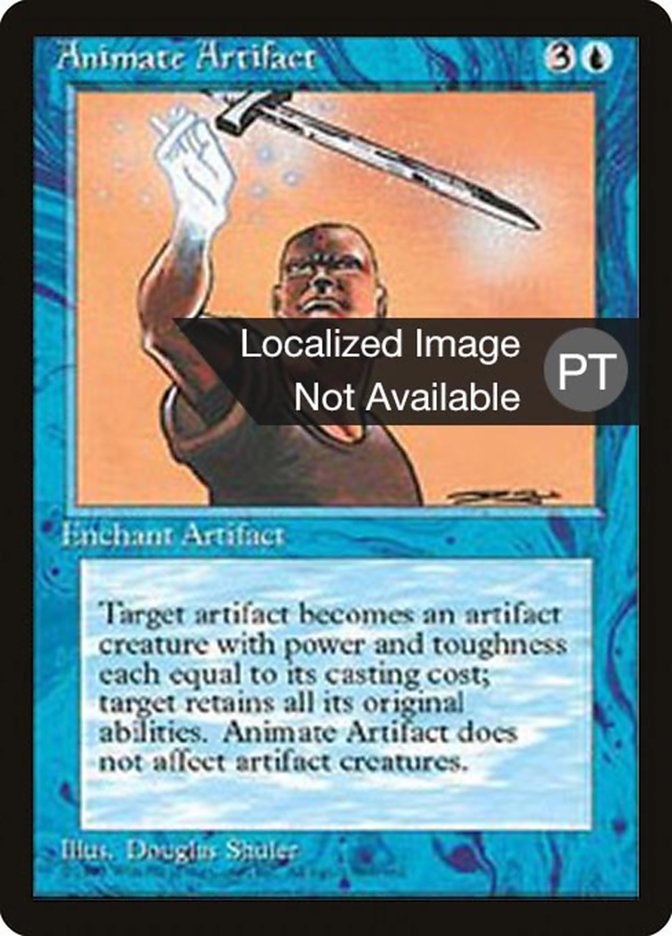 Animate Artifact [Fourth Edition (Foreign Black Border)] | Total Play