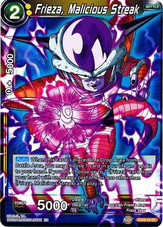 Frieza, Malicious Streak (EX06-24) [Special Anniversary Set] | Total Play