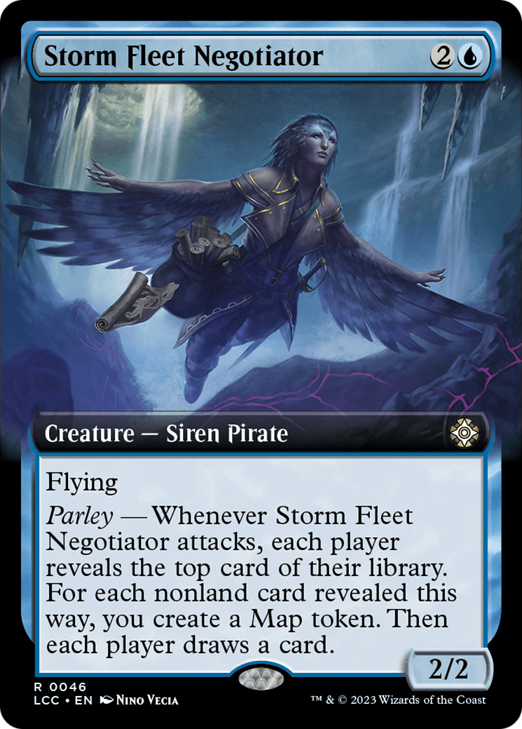 Storm Fleet Negotiator (Extended Art) [The Lost Caverns of Ixalan Commander] | Total Play