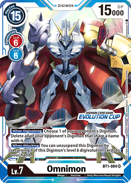 Omnimon [BT1-084] (Evolution Cup) [Release Special Booster Ver.1.0 Promos] | Total Play