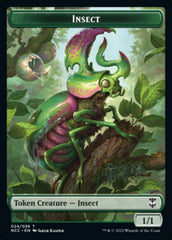 Ogre // Insect Double-Sided Token [Streets of New Capenna Commander Tokens] | Total Play