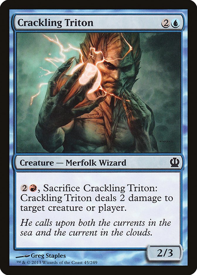 Crackling Triton [Theros] | Total Play