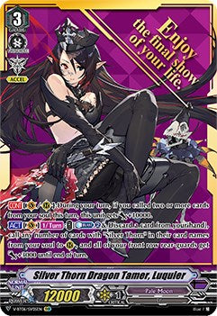 Silver Thorn Dragon Tamer, Luquier (V-BT06/SV05EN) [Phantasmal Steed Restoration] | Total Play