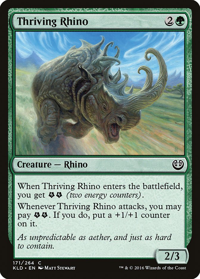 Thriving Rhino [Kaladesh] | Total Play