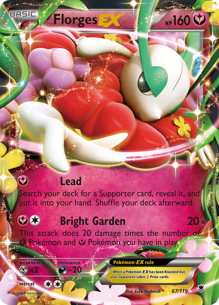 Florges EX (67/119) [XY: Phantom Forces] | Total Play