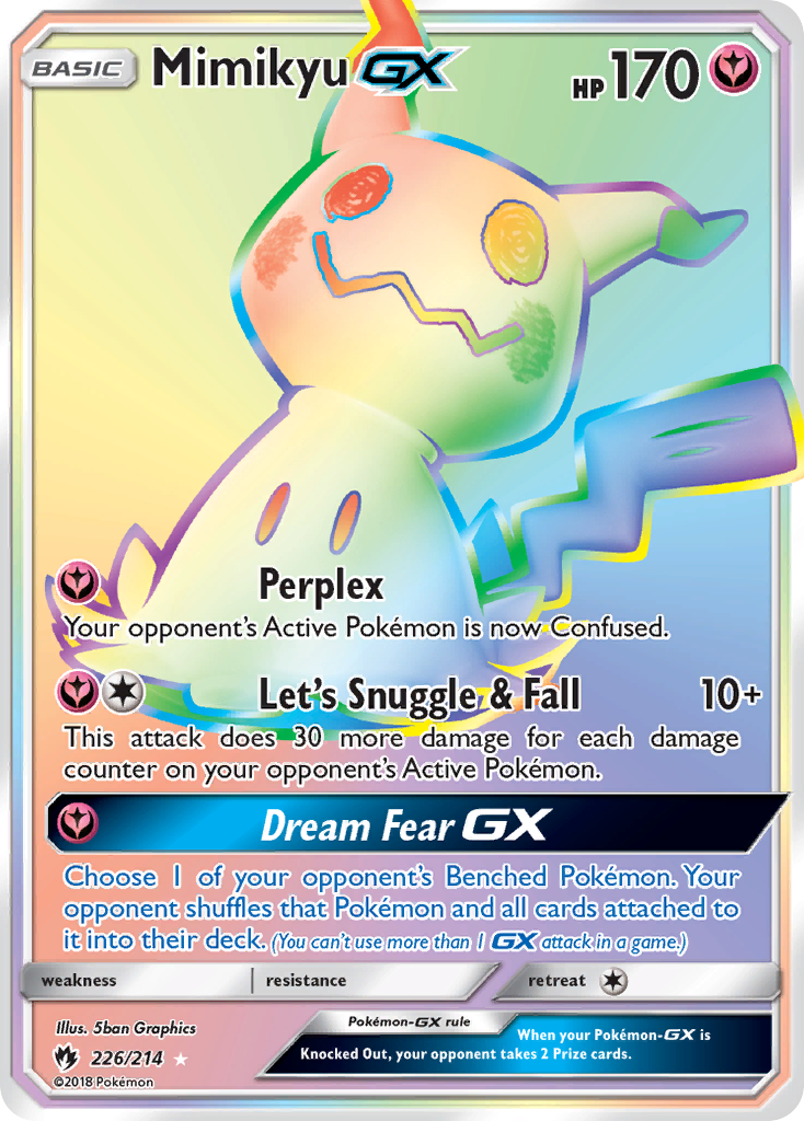 Mimikyu GX (226/214) [Sun & Moon: Lost Thunder] | Total Play