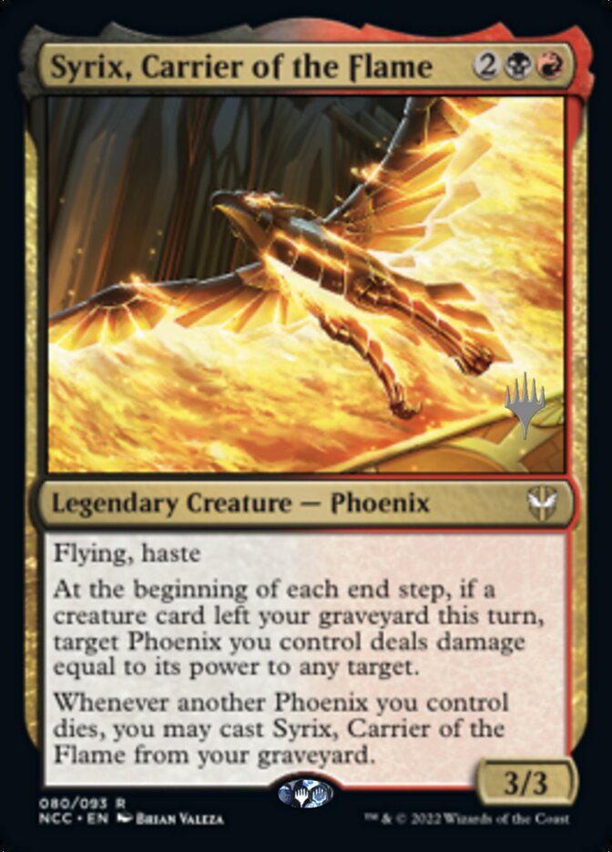 Syrix, Carrier of the Flame (Promo Pack) [Streets of New Capenna Commander Promos] | Total Play