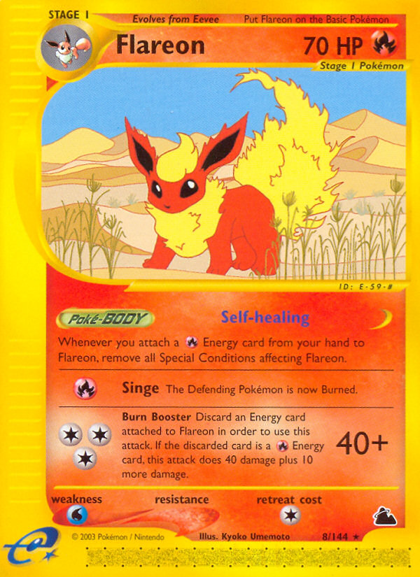 Flareon (8/144) [Skyridge] | Total Play