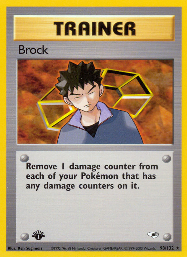 Brock (98/132) [Gym Heroes 1st Edition] | Total Play