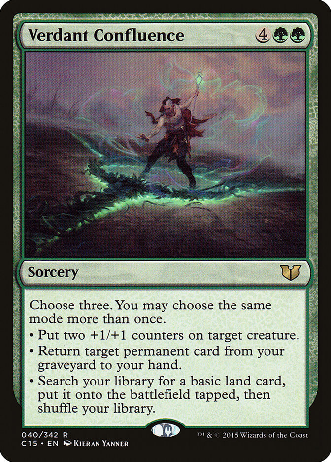 Verdant Confluence [Commander 2015] | Total Play