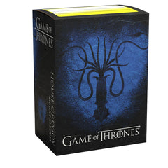 Dragon Shield: Standard 100ct Brushed Art Sleeves - Game of Thrones (House Greyjoy) | Total Play