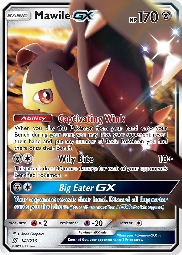 Mawile GX (141/236) [Sun & Moon: Unified Minds] | Total Play