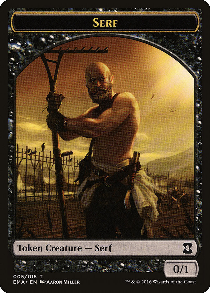 Serf Token [Eternal Masters Tokens] | Total Play