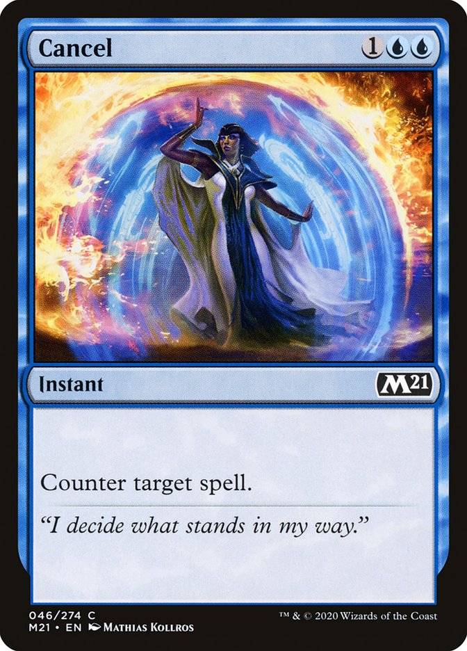 Cancel [Core Set 2021] | Total Play