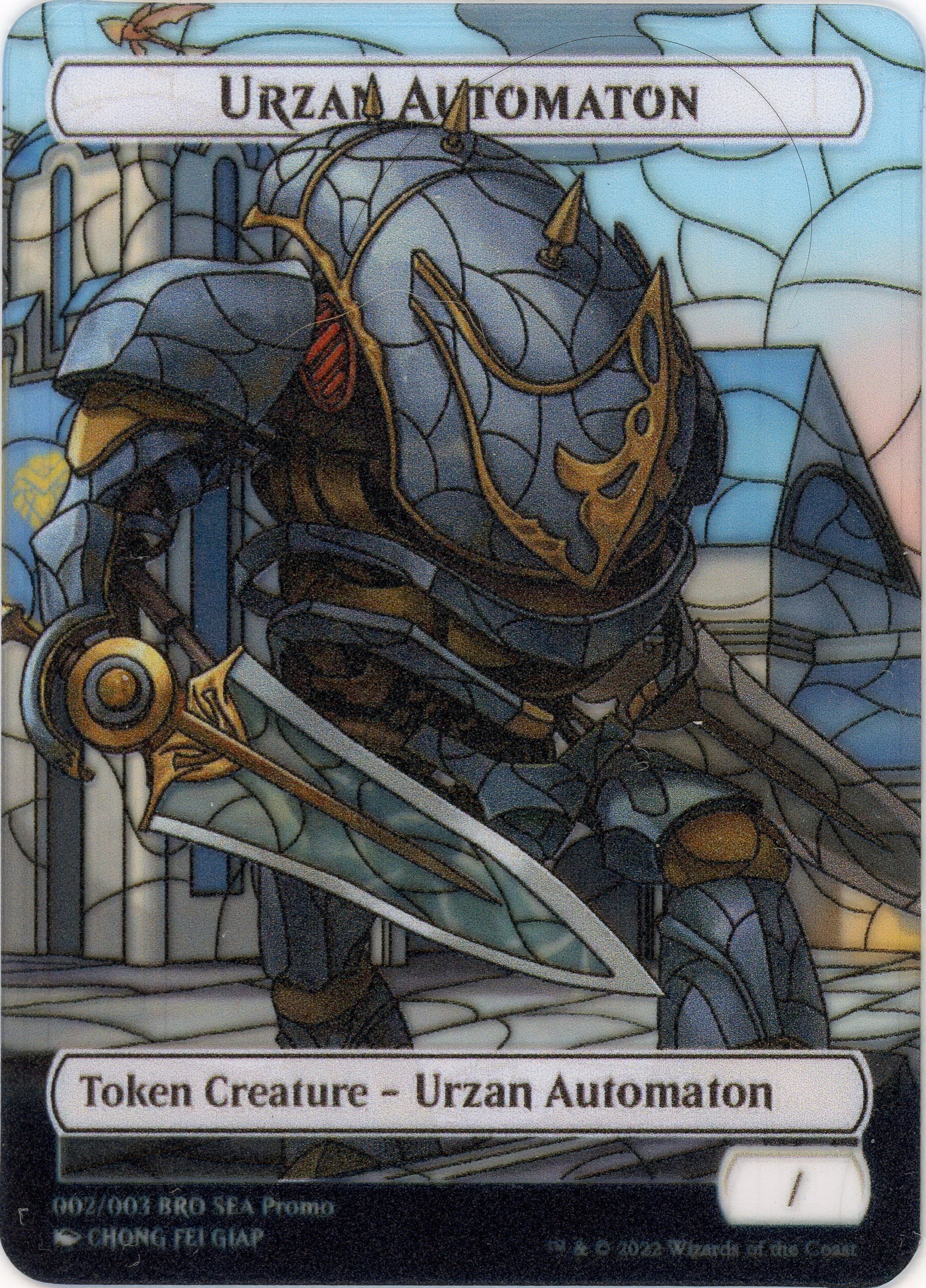 Urzan Automaton Token (SEA Exclusive) [The Brothers' War Tokens] | Total Play