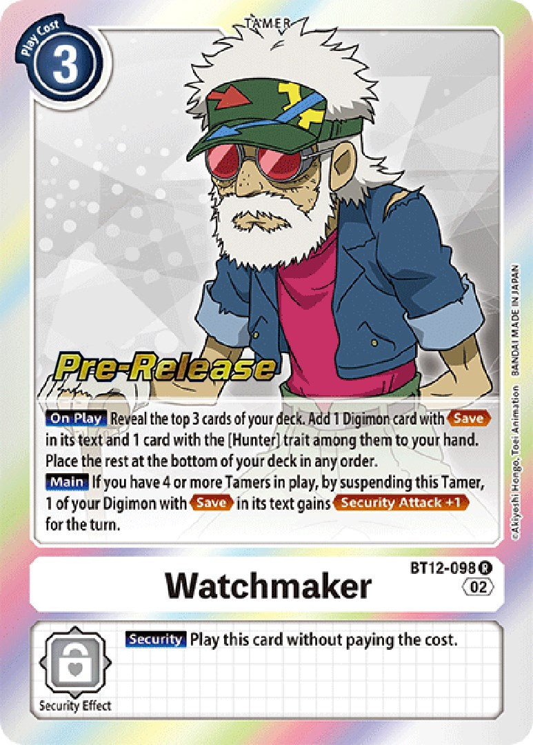 Watchmaker [BT12-098] [Across Time Pre-Release Cards] | Total Play