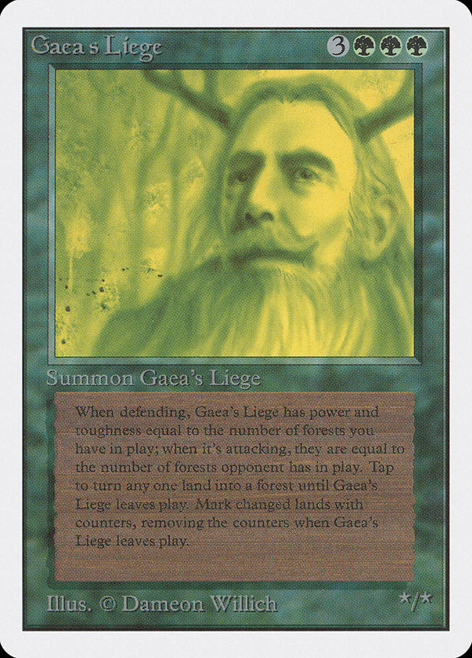 Gaea's Liege [Unlimited Edition] | Total Play