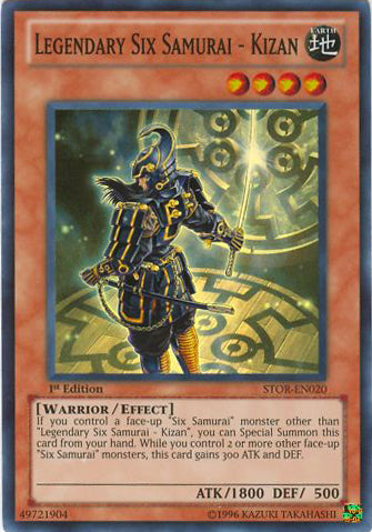 Legendary Six Samurai - Kizan [STOR-EN020] Super Rare | Total Play