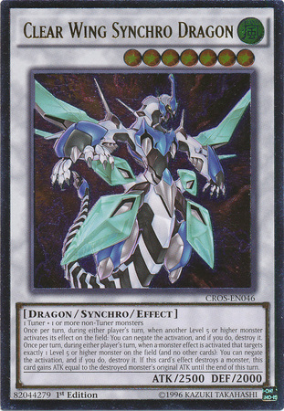 Clear Wing Synchro Dragon (UTR) [CROS-EN046] Ultimate Rare | Total Play