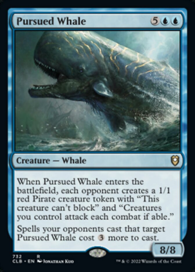 Pursued Whale [Commander Legends: Battle for Baldur's Gate] | Total Play