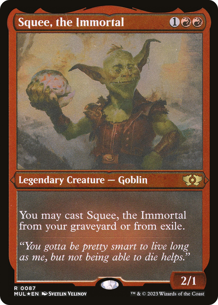 Squee, the Immortal (Foil Etched) [Multiverse Legends] | Total Play