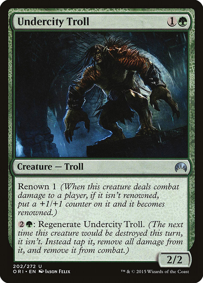 Undercity Troll [Magic Origins] | Total Play