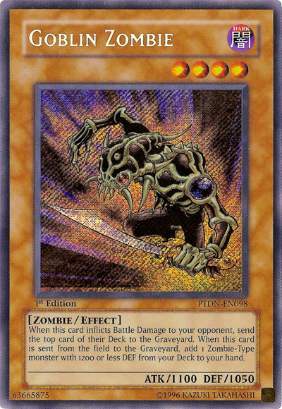 Goblin Zombie [PTDN-EN098] Secret Rare | Total Play