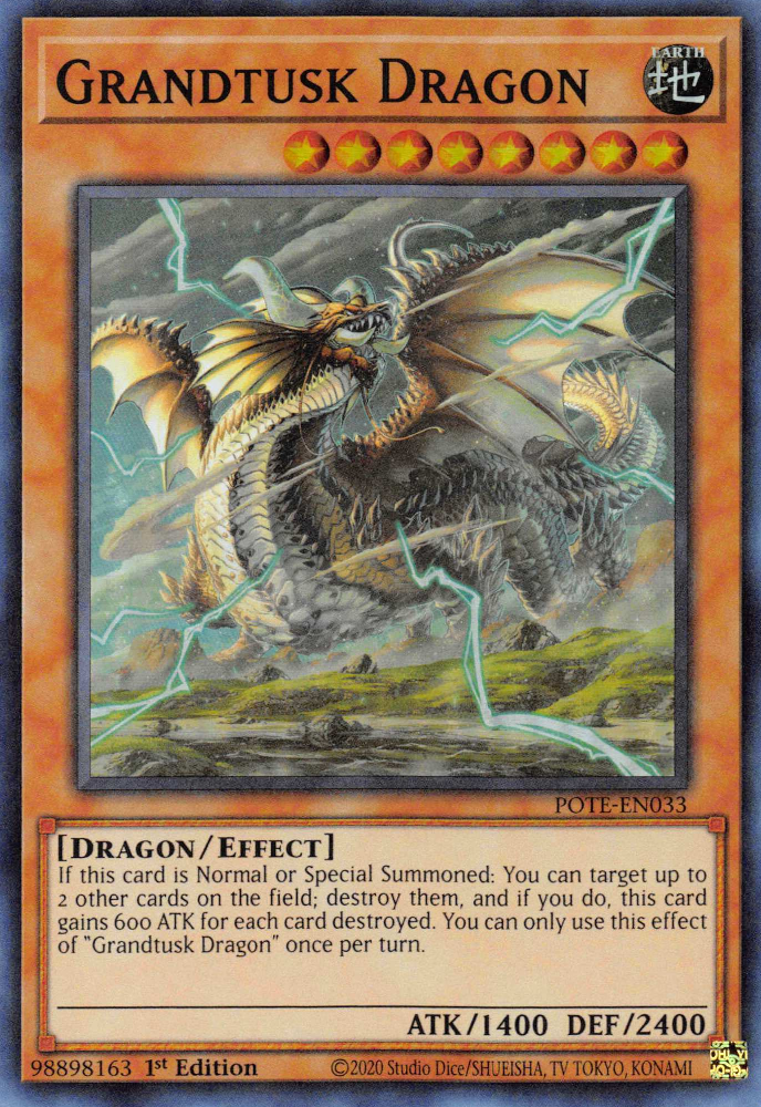 Grandtusk Dragon [POTE-EN033] Super Rare | Total Play