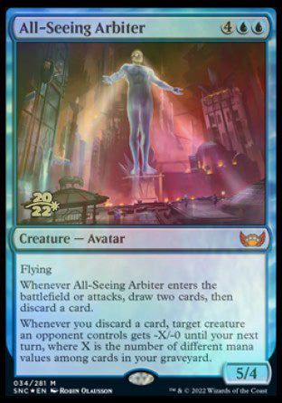 All-Seeing Arbiter [Streets of New Capenna Prerelease Promos] | Total Play