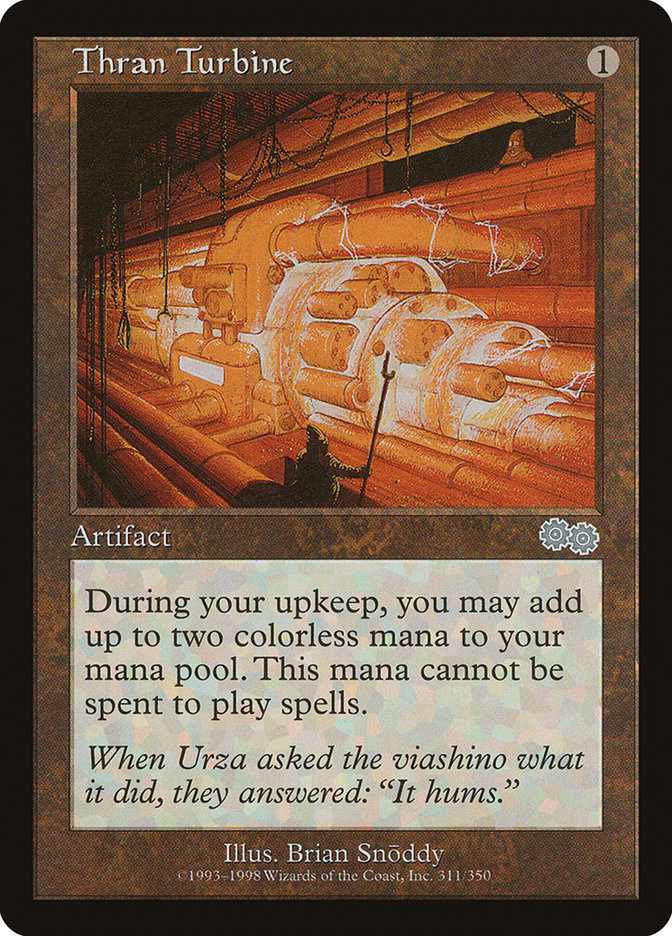 Thran Turbine [Urza's Saga] | Total Play