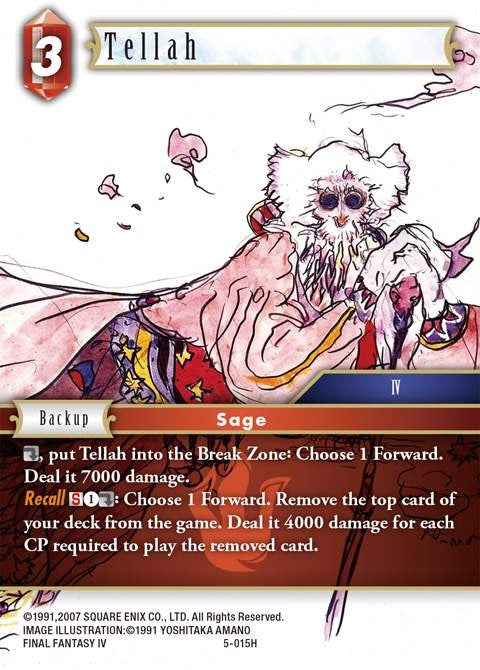 Tellah [Opus V] | Total Play