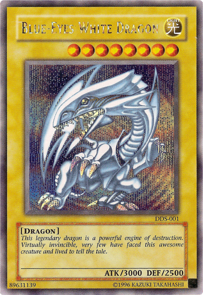 Blue-Eyes White Dragon (Dark Duel Stories) [DDS-001] Secret Rare | Total Play