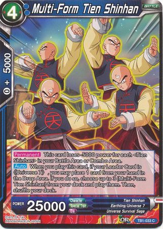 Multi-Form Tien Shinhan (TB1-033) [The Tournament of Power] | Total Play
