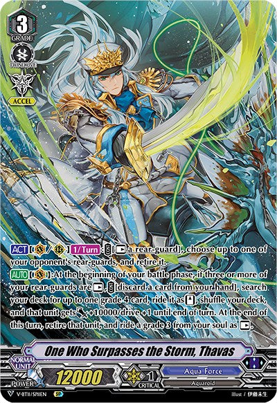 One Who Surpasses the Storm, Thavas (V-BT11/SP11EN) [Storm of the Blue Cavalry] | Total Play