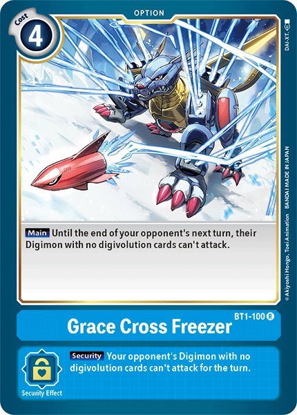 Grace Cross Freezer [BT1-100] [Release Special Booster Ver.1.5] | Total Play