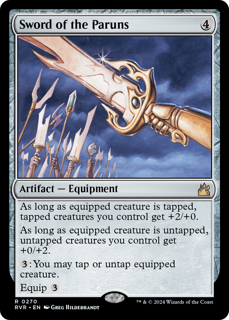 Sword of the Paruns [Ravnica Remastered] | Total Play