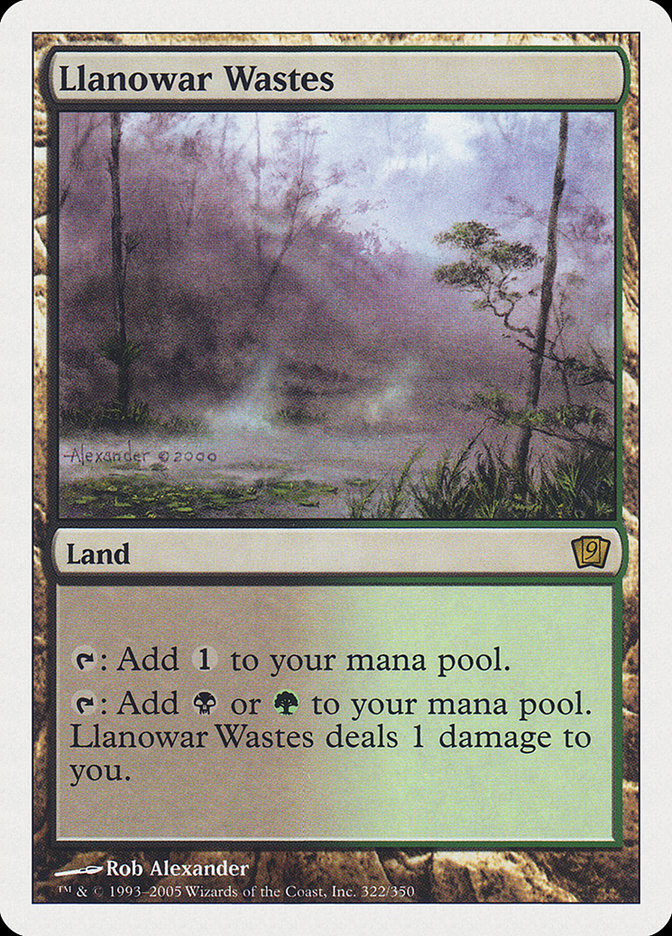 Llanowar Wastes [Ninth Edition] | Total Play