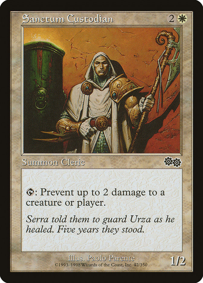 Sanctum Custodian [Urza's Saga] | Total Play