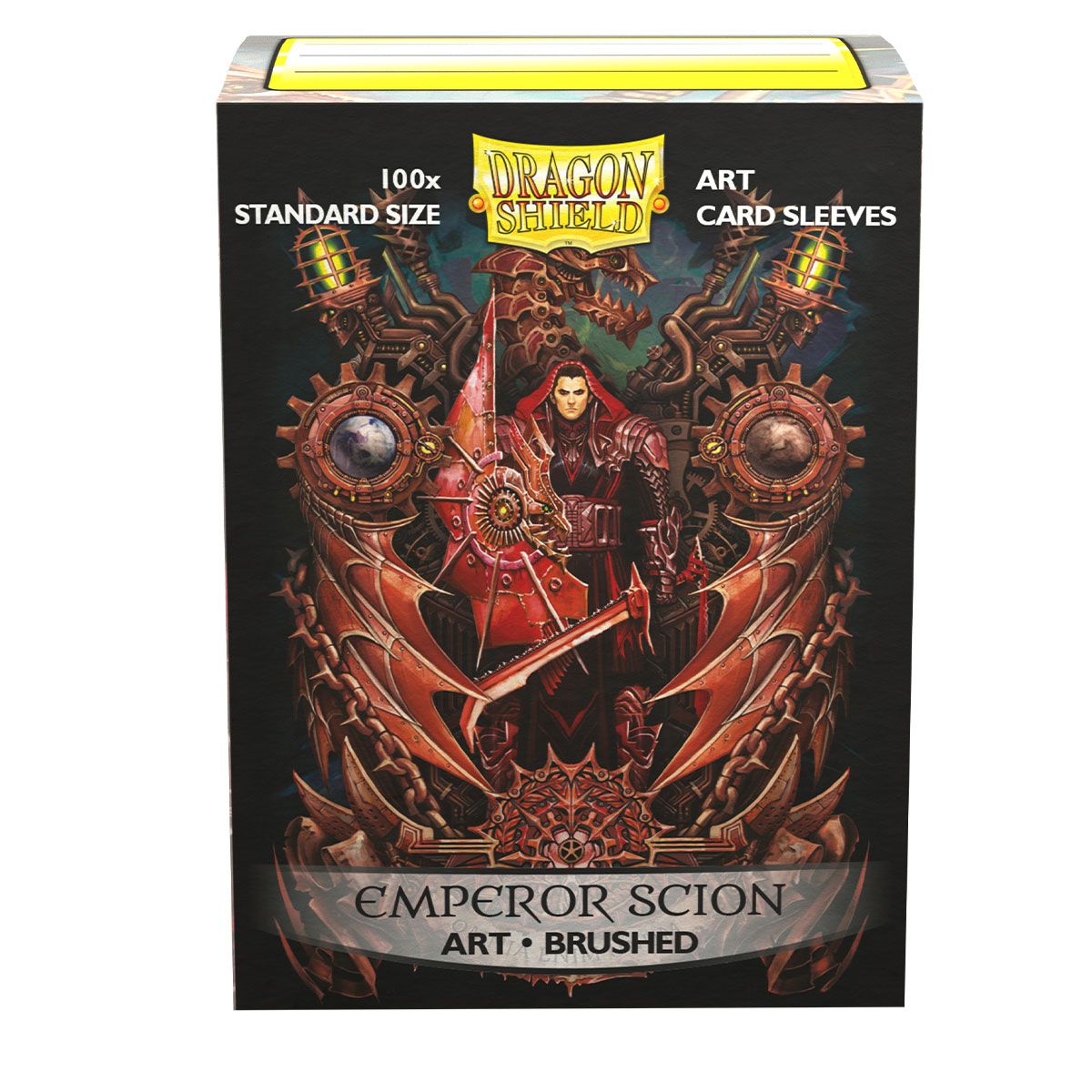 Dragon Shield: Standard 100ct Brushed Art Sleeves - Emperor Scion | Total Play
