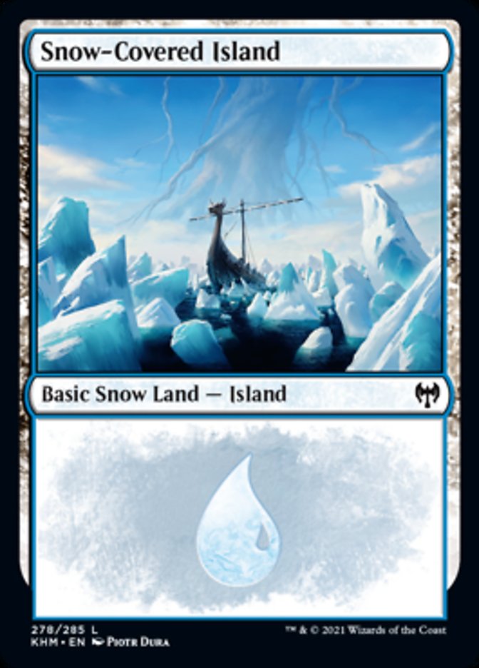Snow-Covered Island (278) [Kaldheim] | Total Play