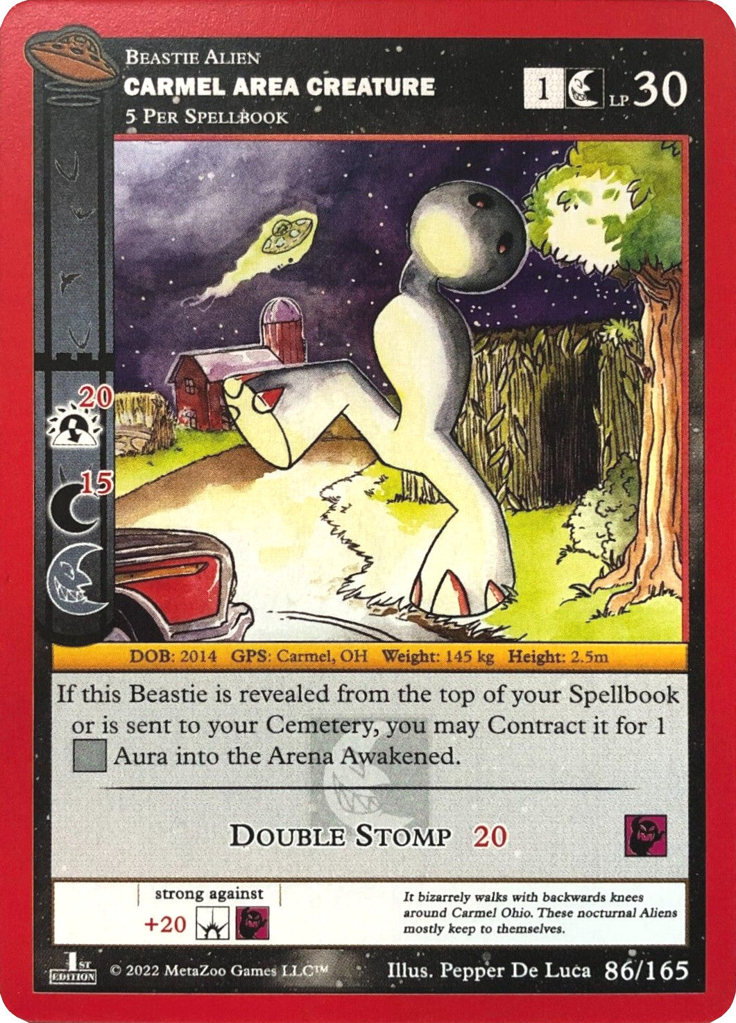 Carmel Area Creature [Cryptid Nation: UFO First Edition] | Total Play