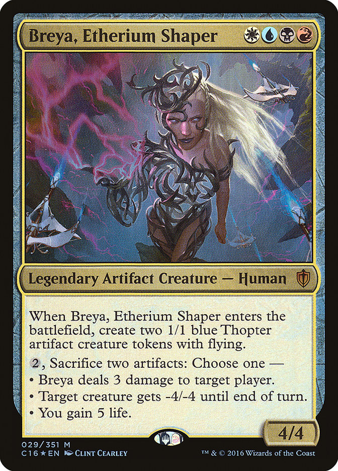 Breya, Etherium Shaper [Commander 2016] | Total Play