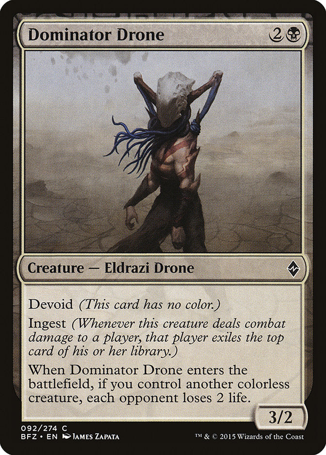 Dominator Drone [Battle for Zendikar] | Total Play